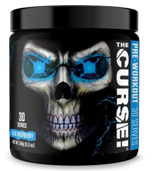 JNX Sports The Curse! Pre-Workout Blue Raspberry Ice / 30 Serve