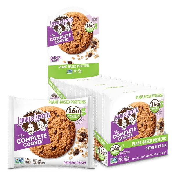 Lenny & Larry's The Complete Cookie Oat & Raisin / 12 Pack