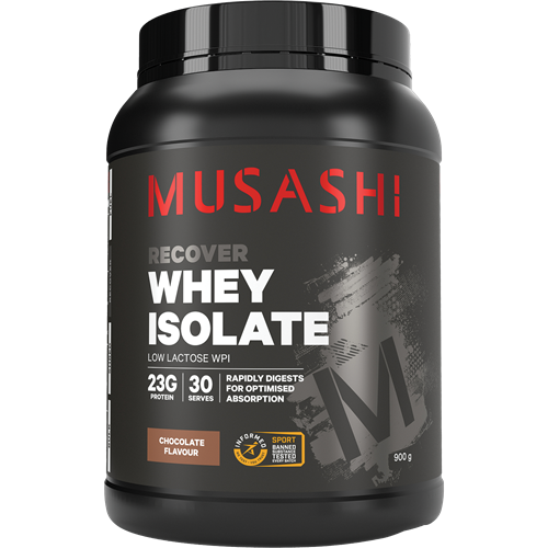 Musashi Recover Whey Isolate Protein Powder