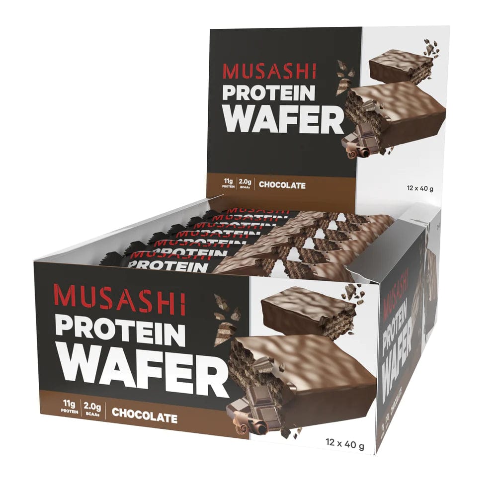 Musashi Wafer Bars Chocolate / 12 Box