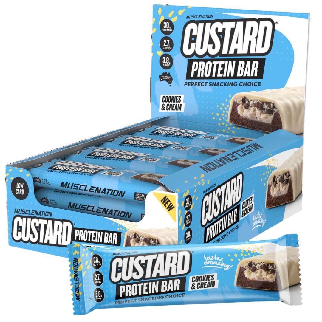 Muscle Nation Custard Protein Bar