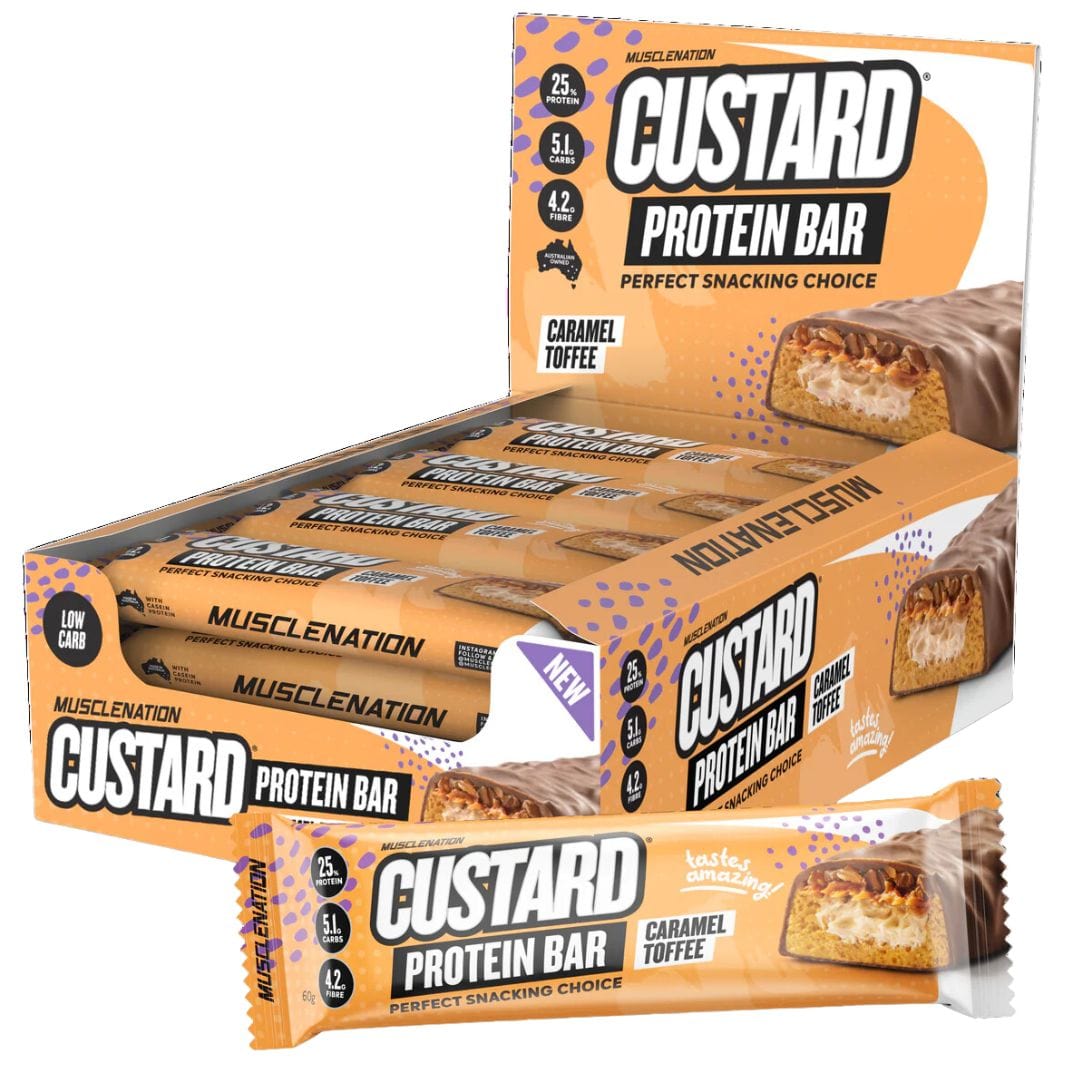 Muscle Nation Custard Protein Bar