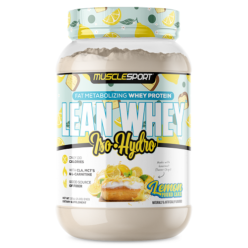 MuscleSport Lean Whey Iso Hydro Protein Powder