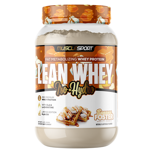 MuscleSport Lean Whey Iso Hydro Protein Powder