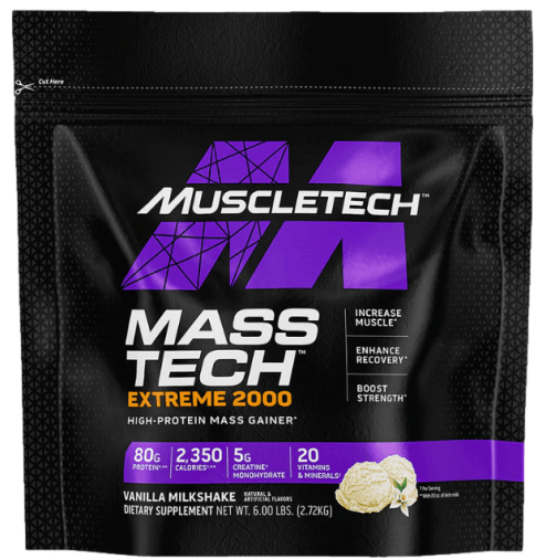 MuscleTech Mass Tech Extreme 2000 6lb 6lb / Vanilla