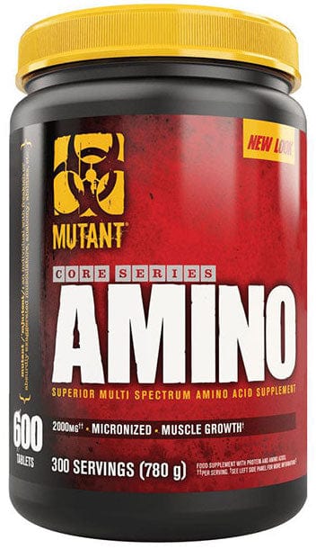 Mutant Core Series Amino 600 Tablets 300 Servings