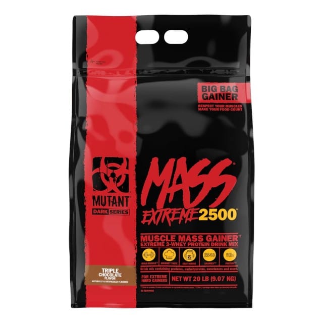 Mutant Mass Extreme 2500 20lb Triple Chocolate