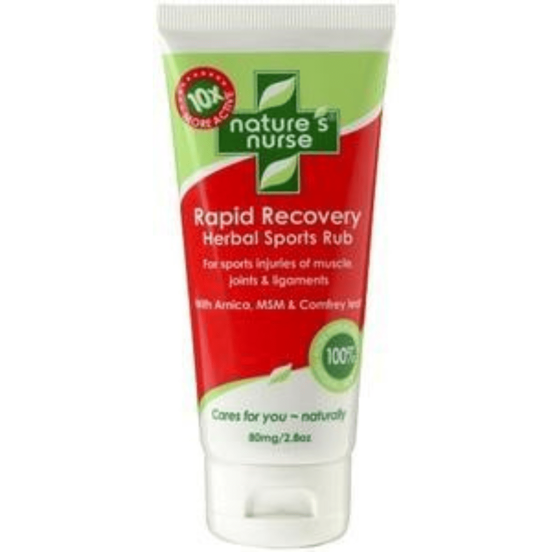 Natures Nurse Rapid Recovery Herbal Sports Rub 80g