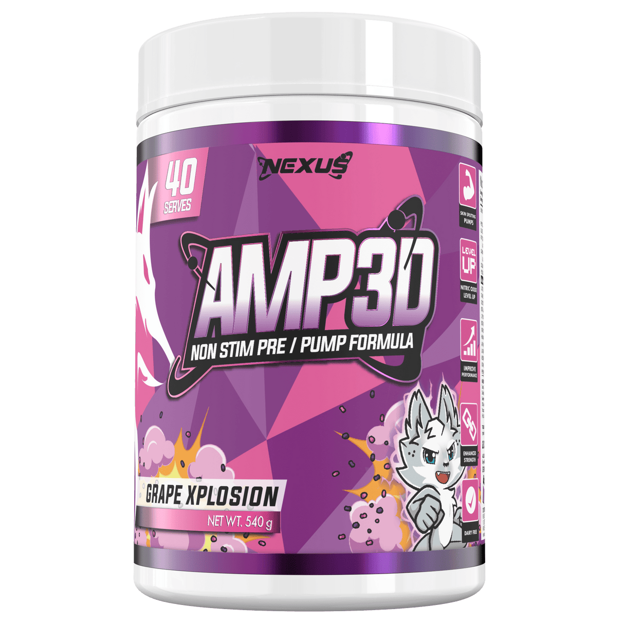 Nexus Sports Nutrition Amp3d Pump Formula Nerd Explosion