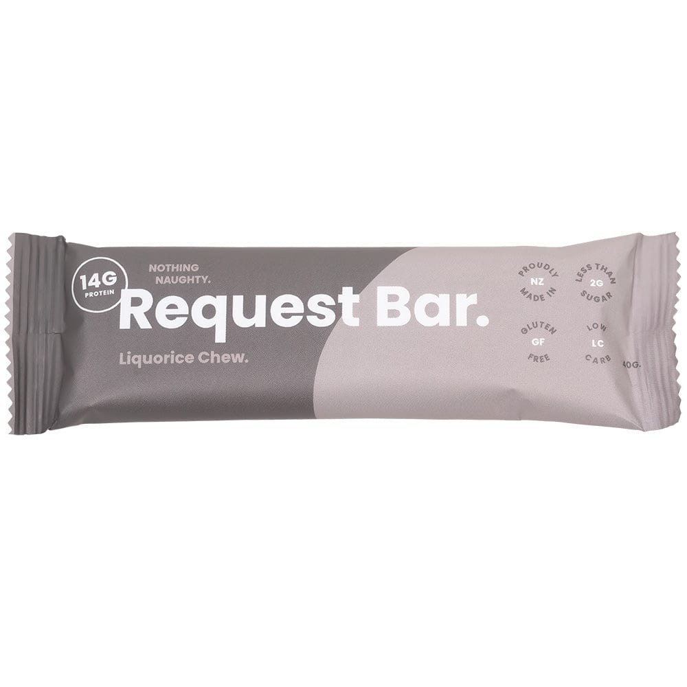 Nothing Naughty Low Carb Request Protein Bar Single Liquorice