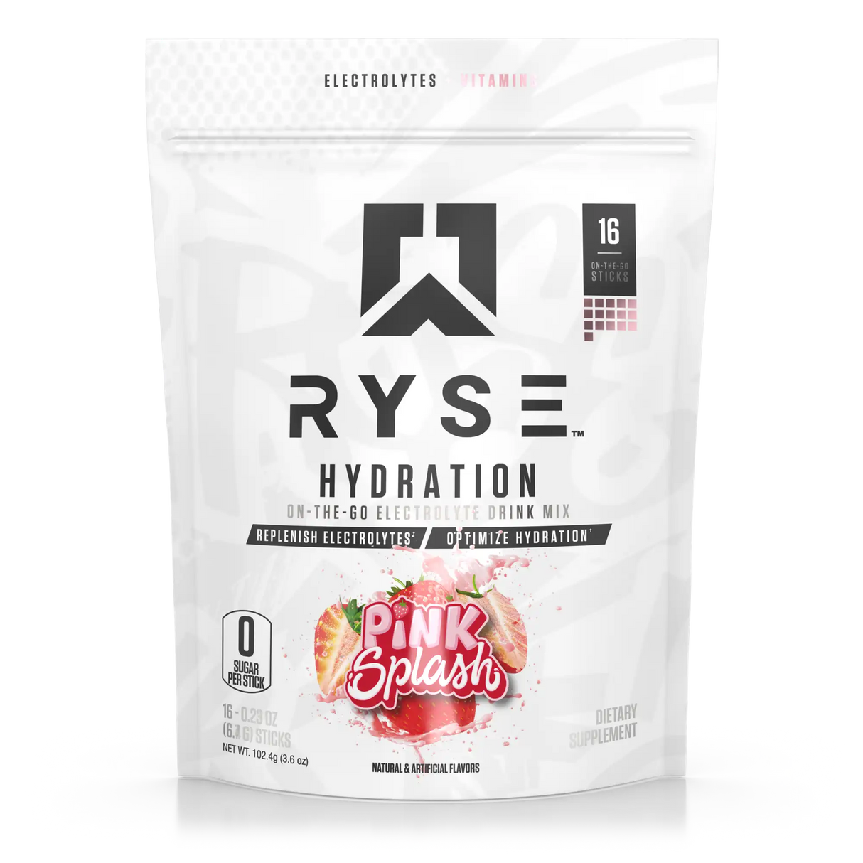 Ryse Core Hydration Sticks