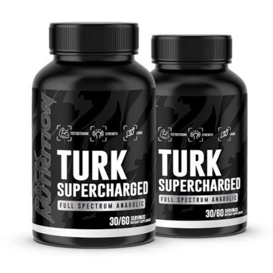 Pack Nutrition Turk Supercharged - 2 For 1 - 60 Caps Twin Pack