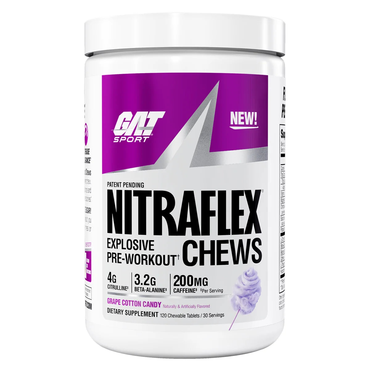 GAT Sport Nitraflex Pre-Workout Chews