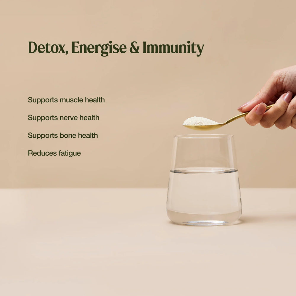 Raw Real Food Nutrients Muscle Magnesium Powder