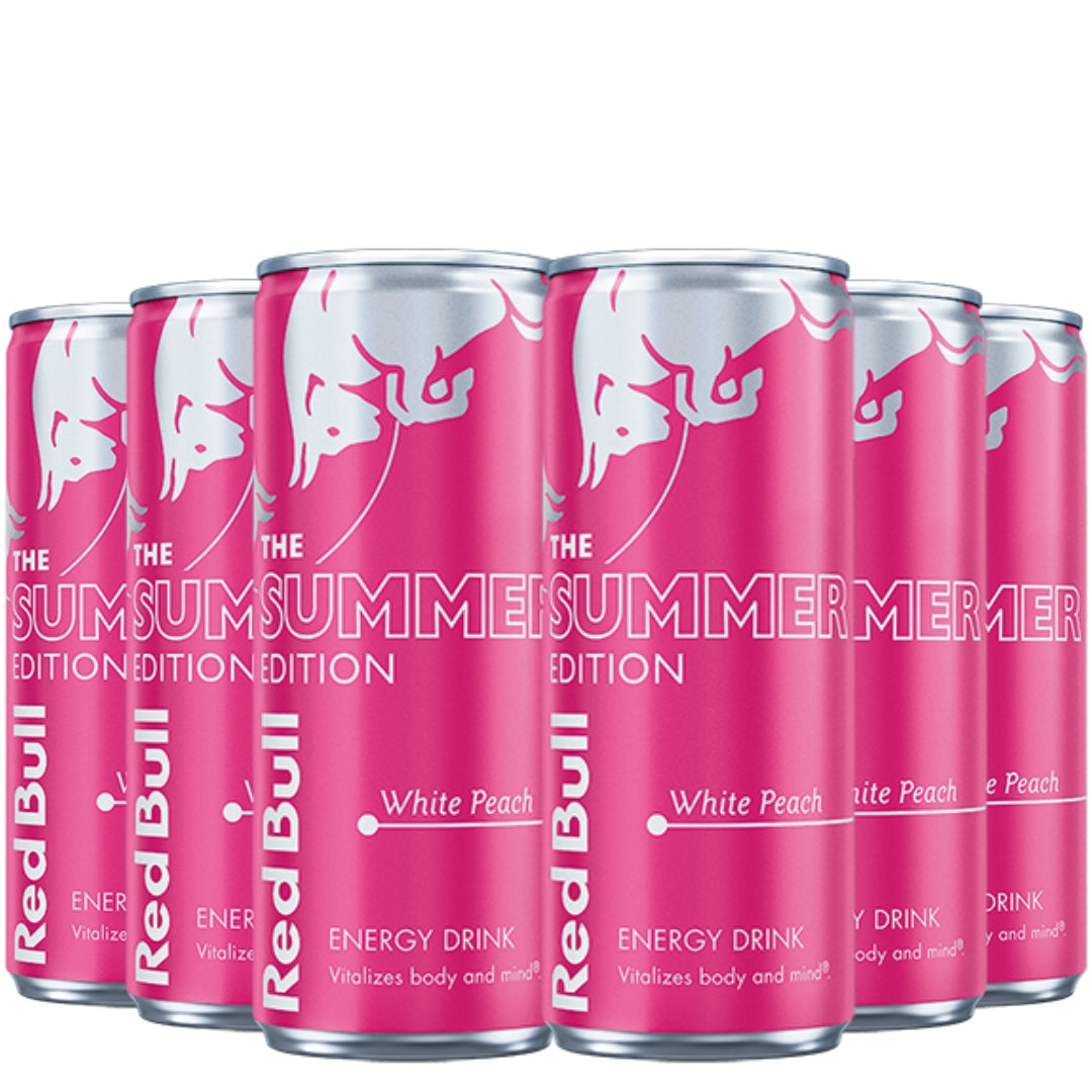 Red Bull Energy Drink Summer Edition White Peach 250ml