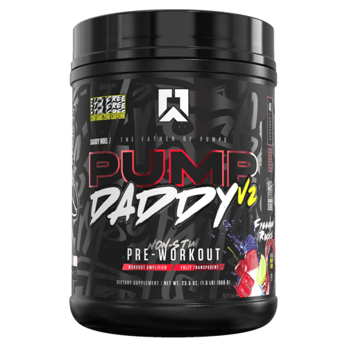 Ryse Pump Daddy V2 Non-Stim Pre-Workout Freedom Rocks