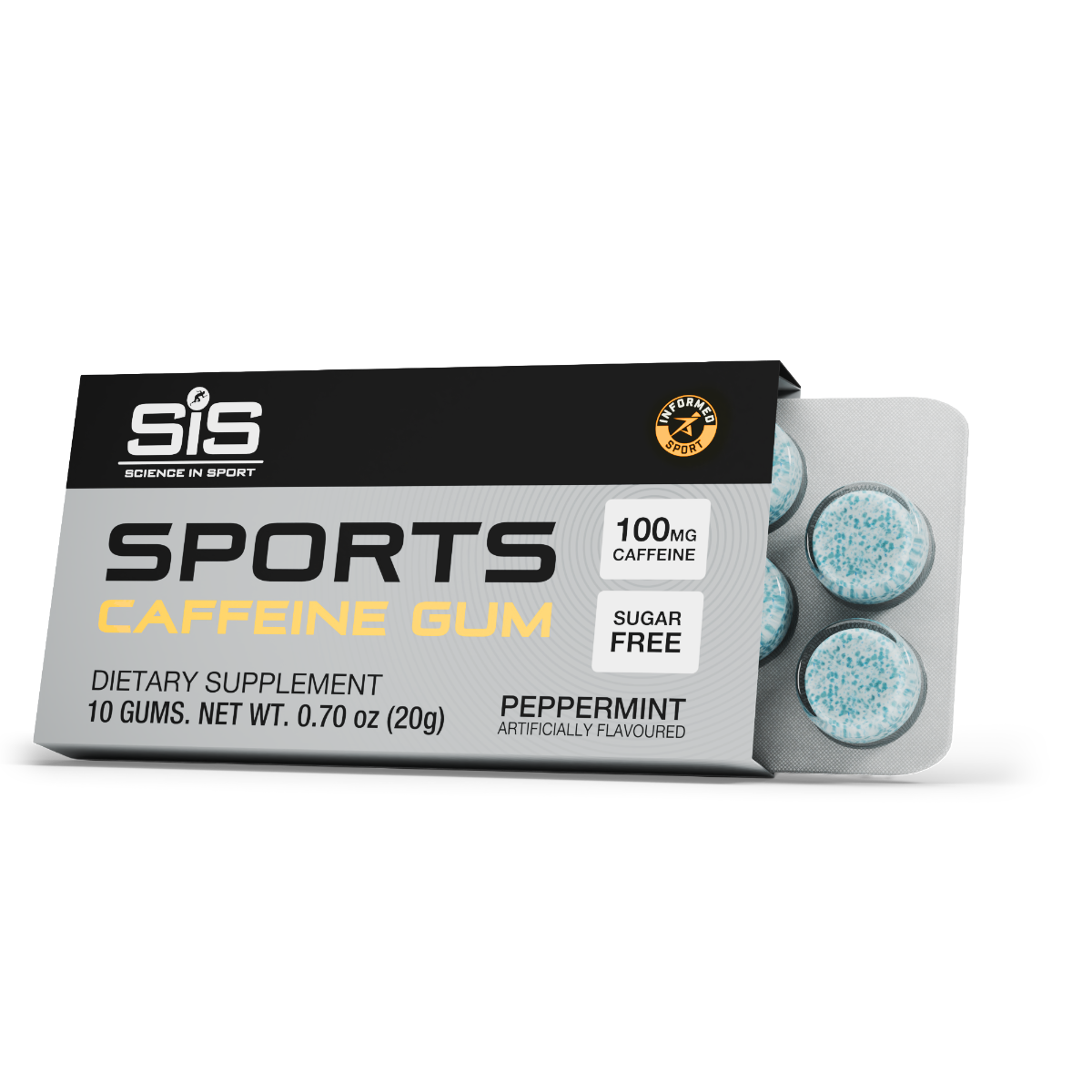 SiS Sports Caffeine Gum