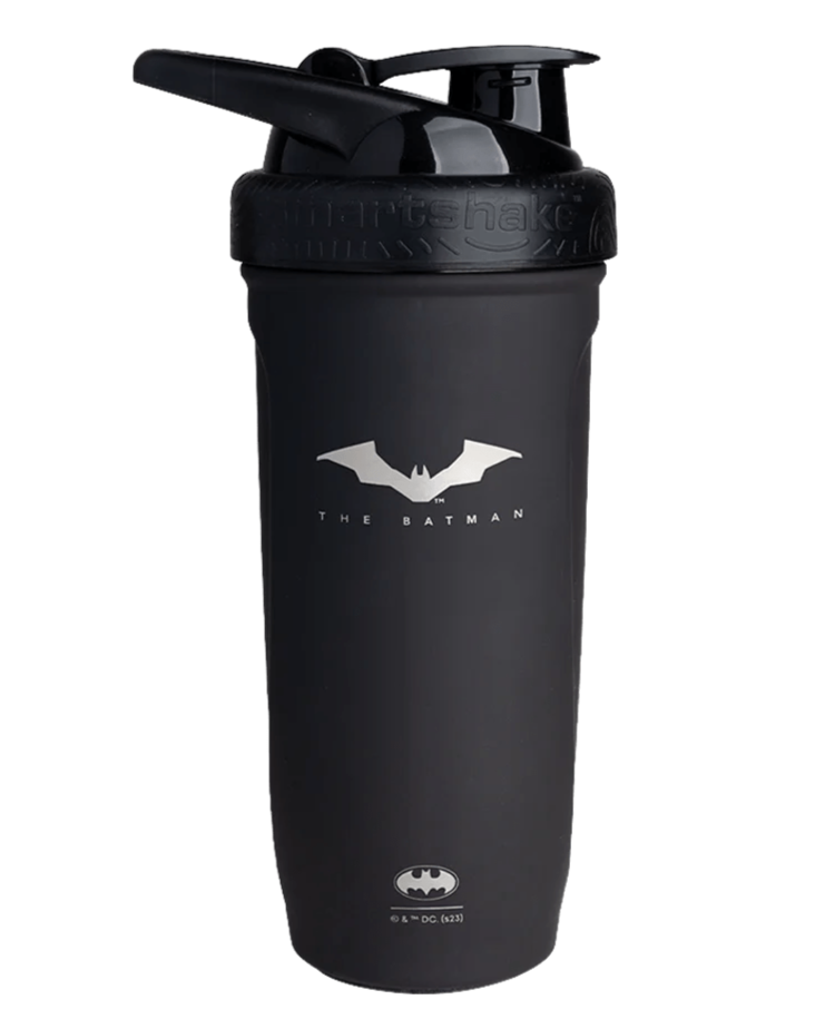 SmartShake DC Comics Reforce Stainless Steel Shaker 900ml Batman Logo