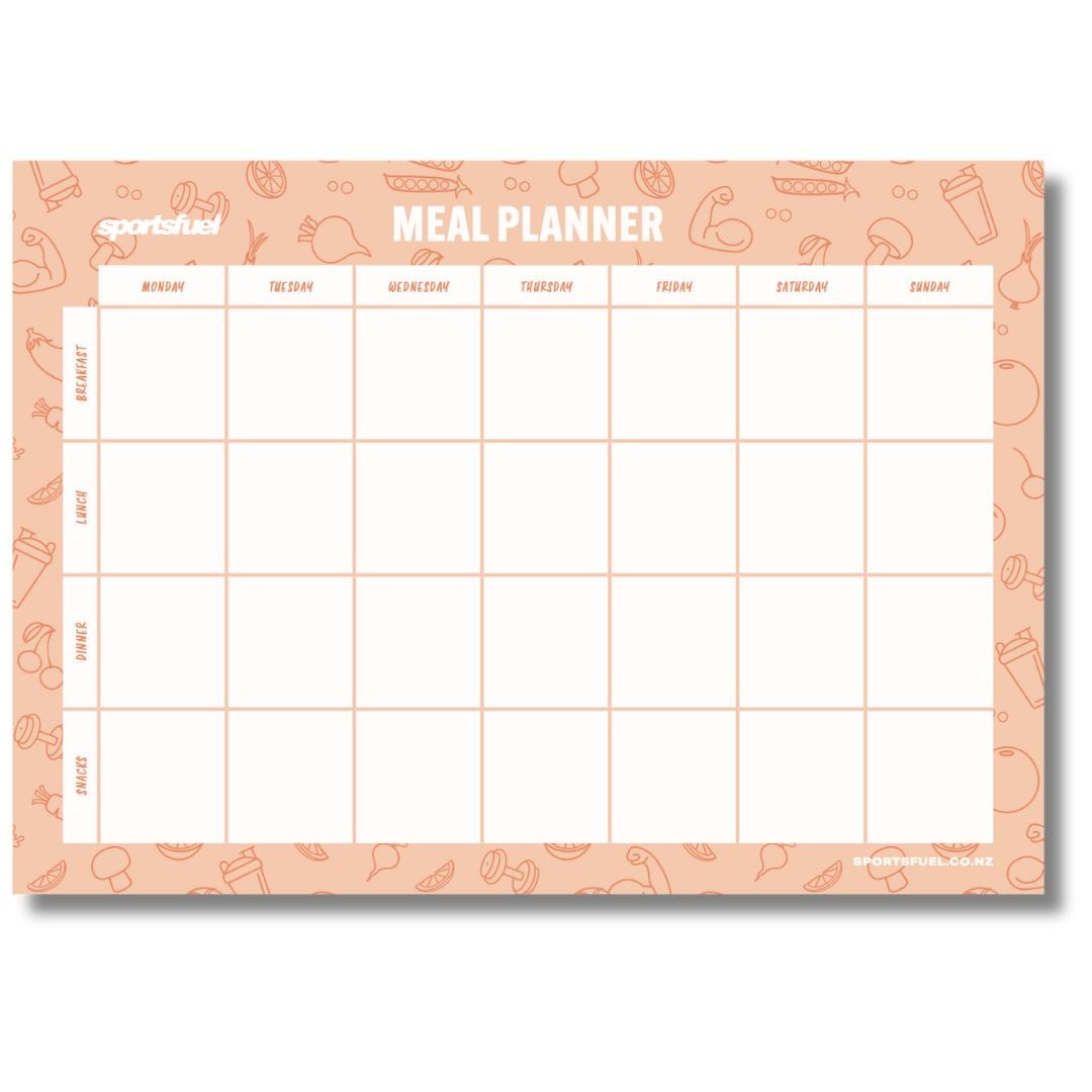 Sportsfuel Weekly Meal Planners *Gift*