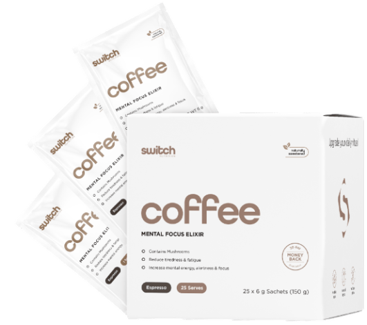 Switch Nutrition Coffee 25 Serves Espresso