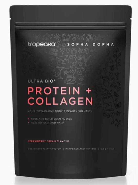 Tropeaka Bio-Plant Protein + Collagen Strawberry Cream
