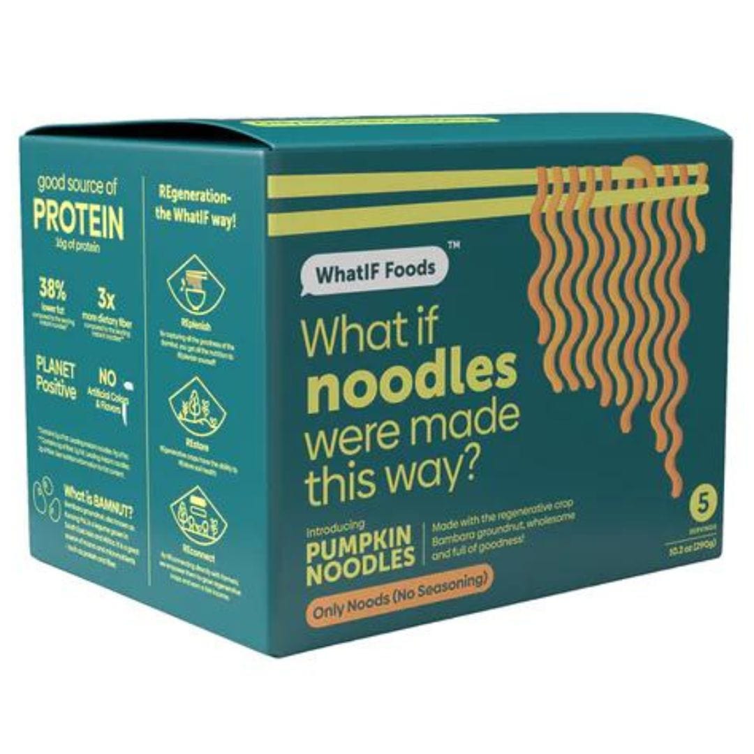 WhatIF Bamnut Noodles - No Seasoning 5 Pack / Bamnut Pumpkin