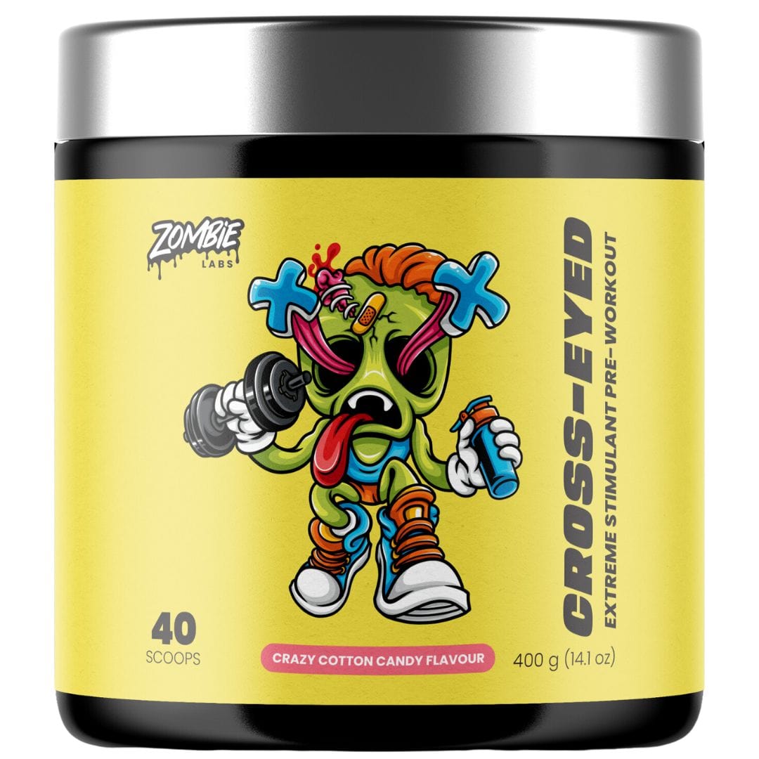 Zombie Labs Cross-Eyed Extreme Stim + Beta Alanine Crazy Cotton Candy
