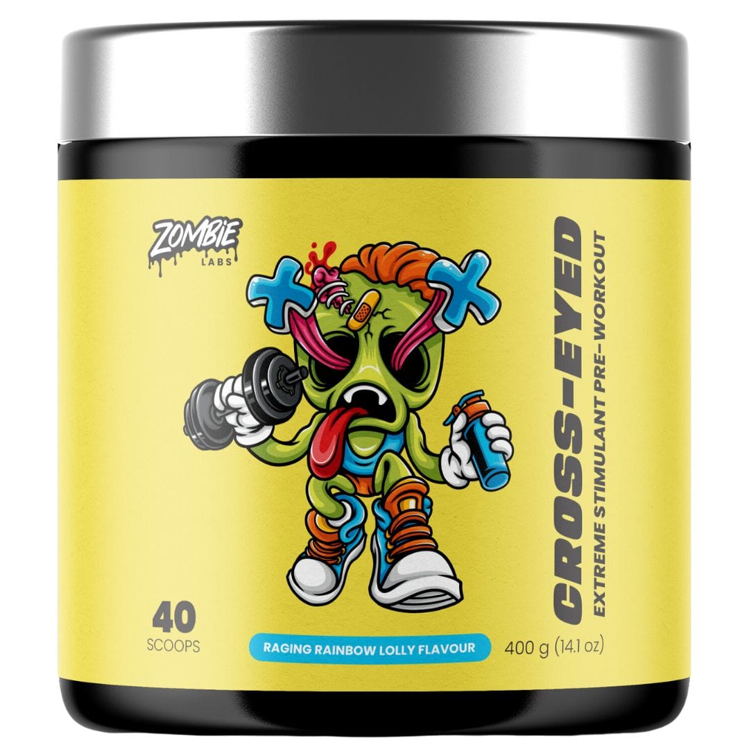 Zombie Labs Cross-Eyed Extreme Stim + Beta Alanine Raging Rainbow Lolly
