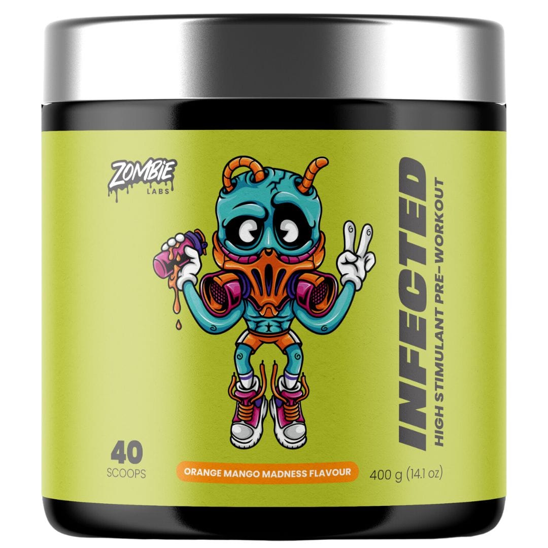 Zombie Labs Infected High Stim Pump + Nootropic Orange Mango Madness