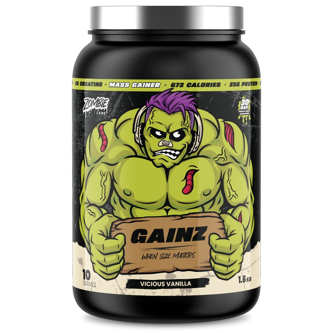 Zombie Labs Gainz Mass Gainer + Creatine Protein Powder