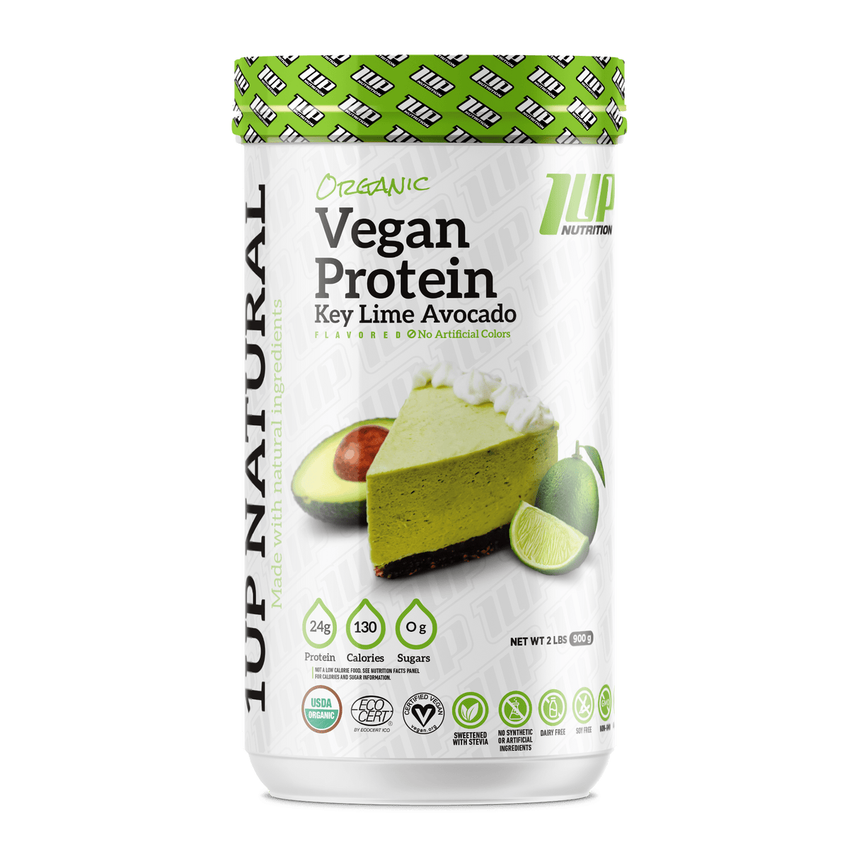 1UP Natural Vegan Protein Key Lime Avocado