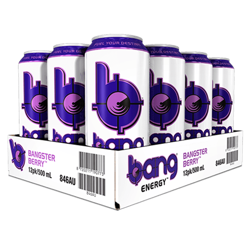 Bang Energy Drink Bangster Berry / 12 Pack