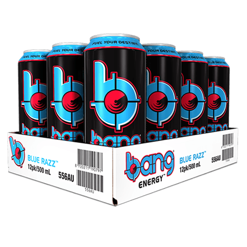 Bang Energy Drink Blue Razz / 12 Pack