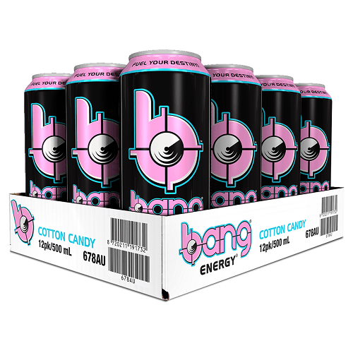 Bang Energy Drink Cotton Candy / 6 Pack