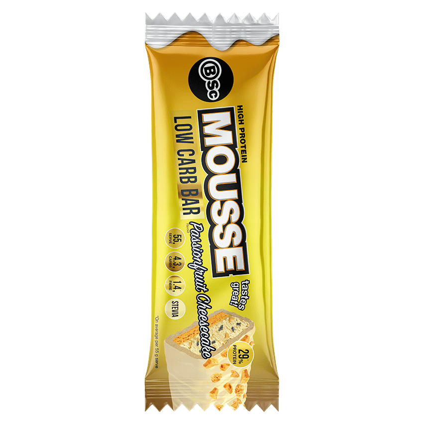 BSc Low Carb Mousse Bar 55g - Box of 12