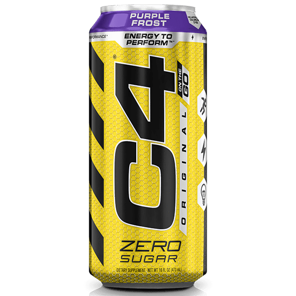 C4 Carbonated RTD - 12 Pack Purple Frost