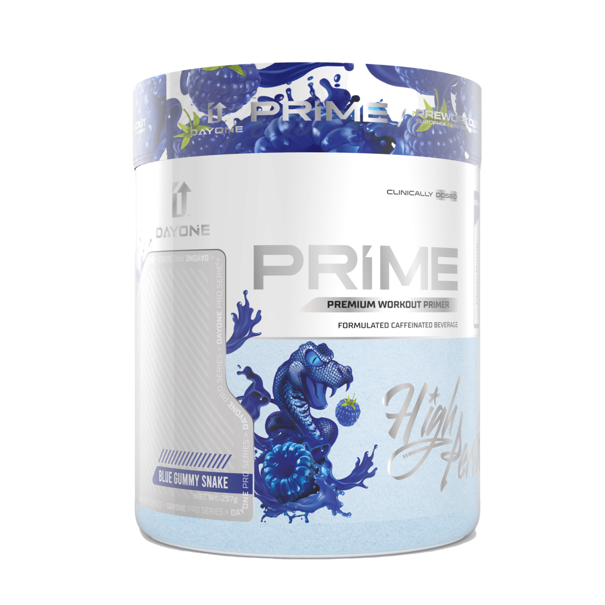 DayOne Prime Pre-workout Blue Gummy Snake