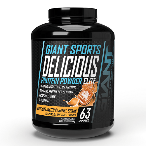 Giant Sports Delicious Protein Elite 5lb Salted Caramel
