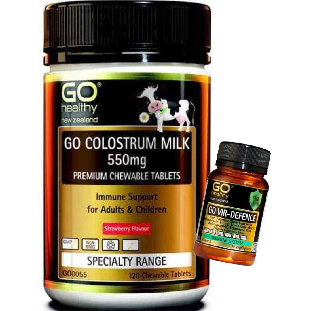 Go Colostrum Milk 550mg 120 serve