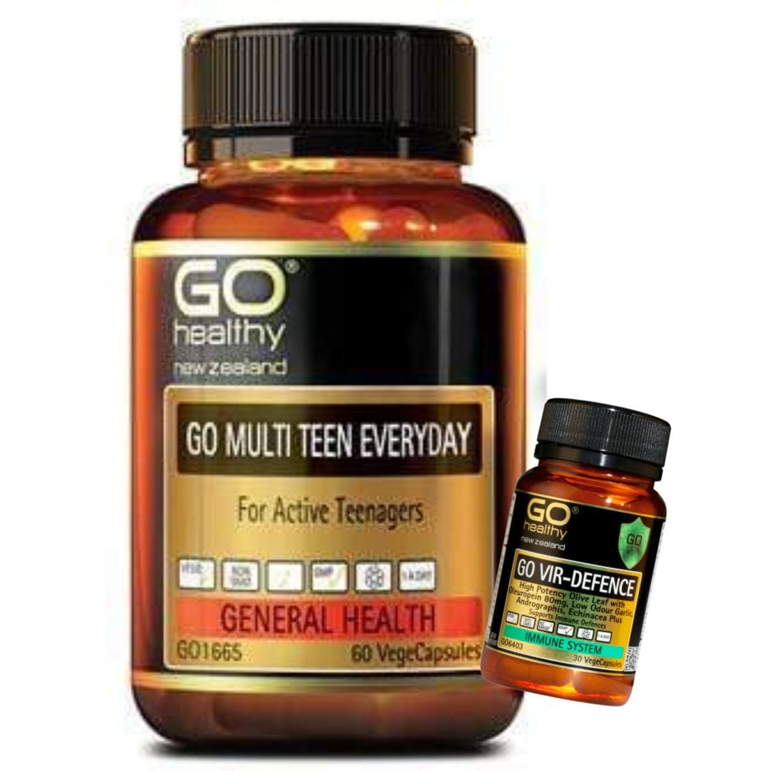 GO Multi Teen Everyday Caps 60 Caps