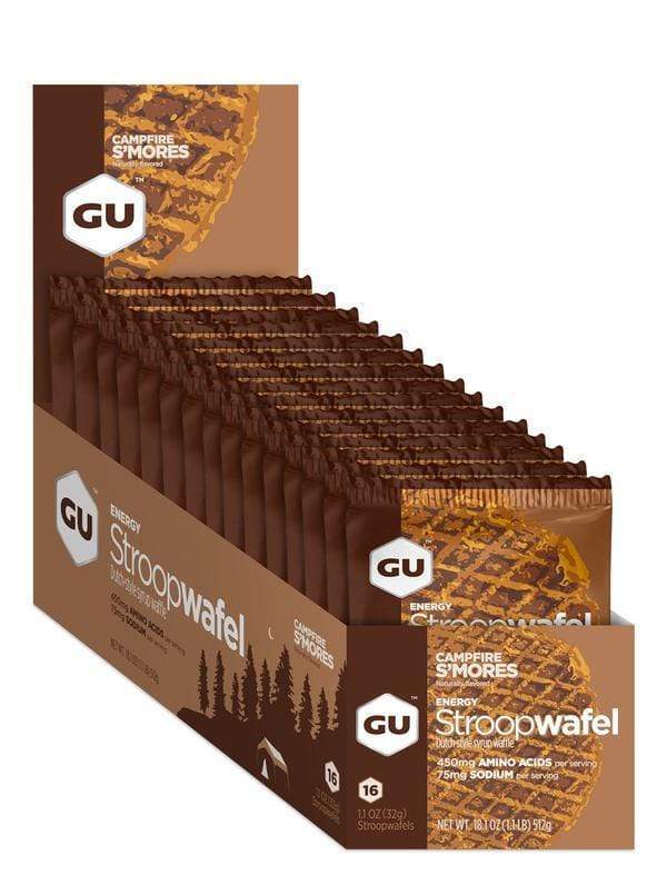 GU Energy Stroopwafel Box of 16 Campfire Smores