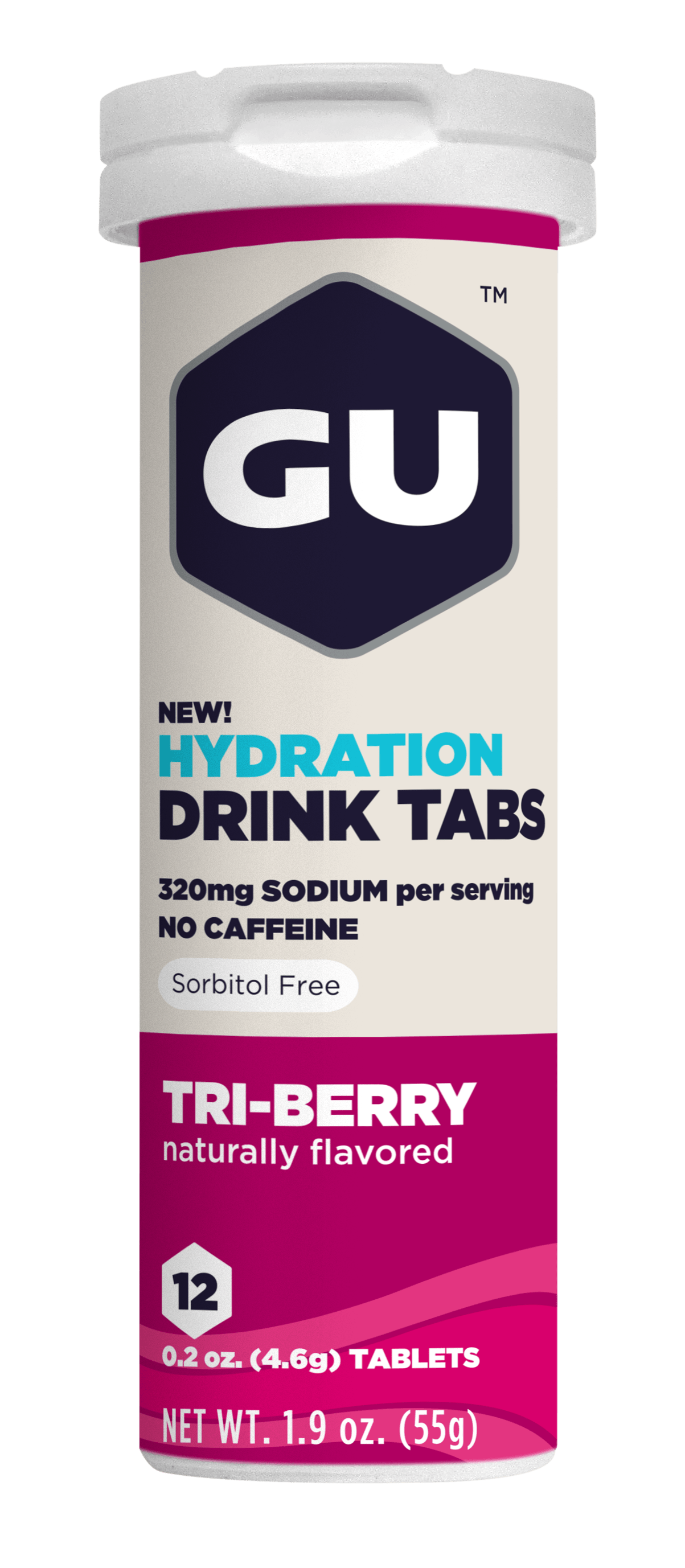 GU Hydration Drink Tabs Triberry / Single Tube (12 Tabs)
