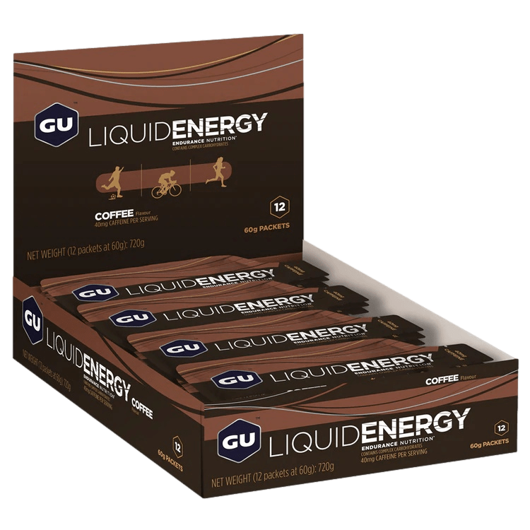 GU Liquid Energy Gel 12 Box Coffee