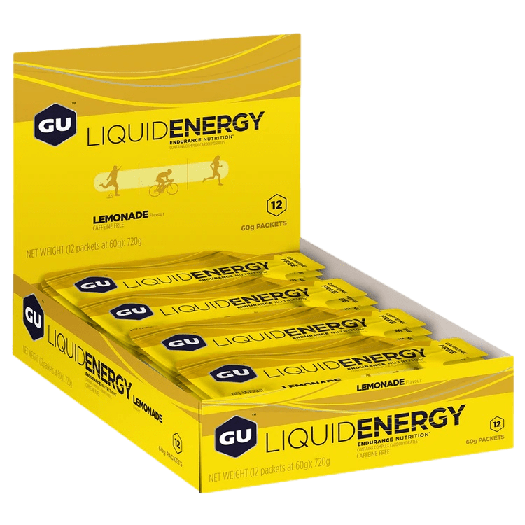 GU Liquid Energy Gel 12 Box Lemonade