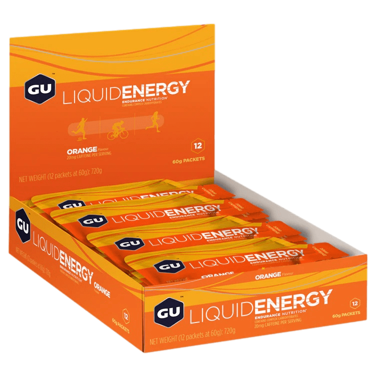 GU Liquid Energy Gel 12 Box Orange