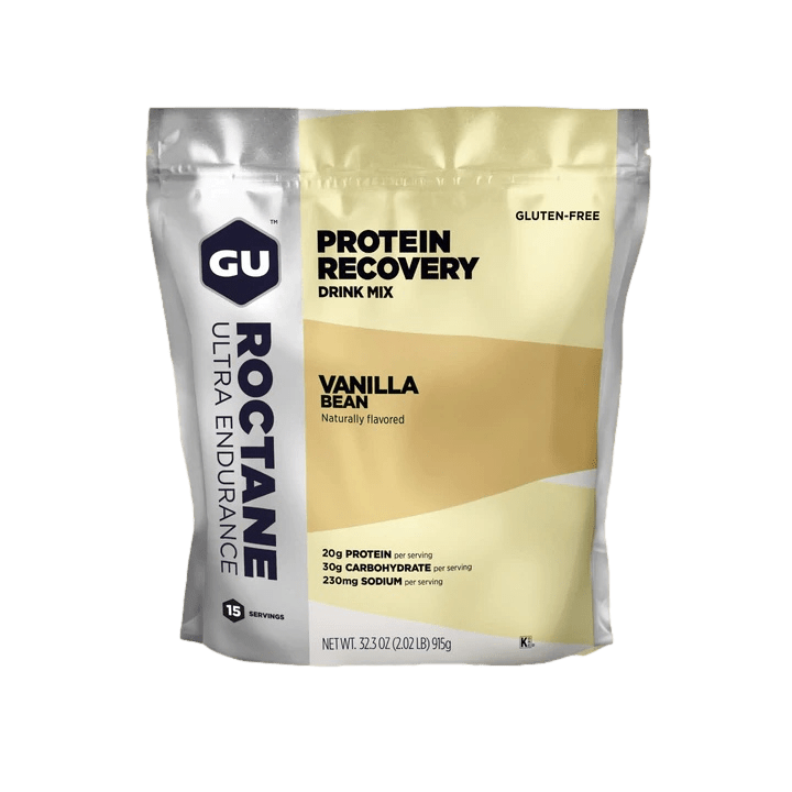 GU Roctane Recovery Drink Mix 15 Serving Pouch / Vanilla Bean