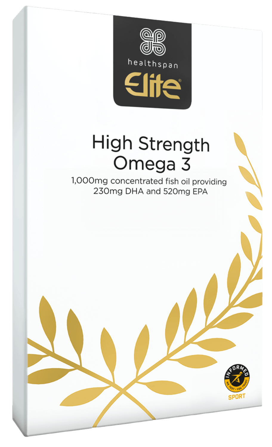 Healthspan Elite High Strength Omega 3 120 caps