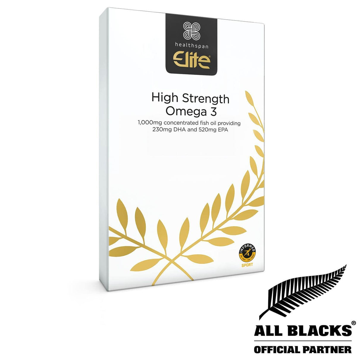 Healthspan Elite High Strength Omega 3 120 caps