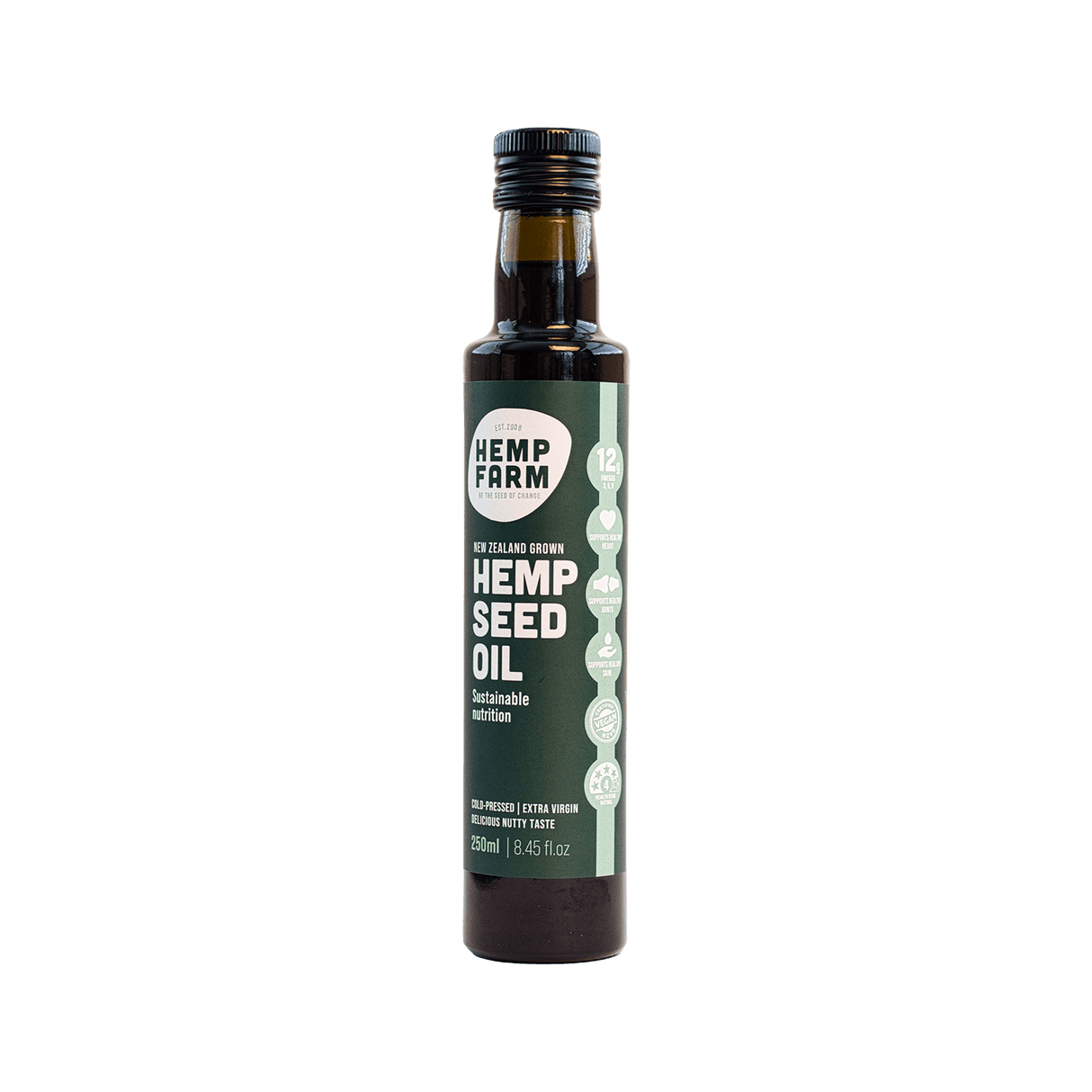 Hemp Farm Kiwi Hemp Seed Oil 250mL
