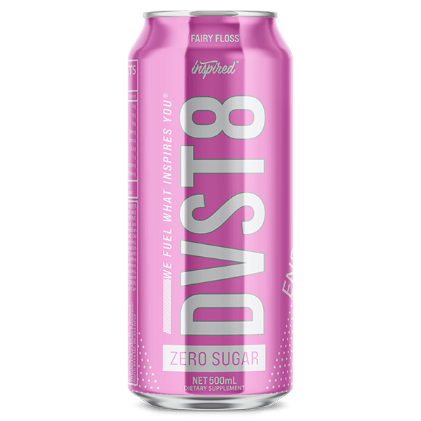 Inspired DVST8 Energy RTD Fairy Floss / 6 Pack